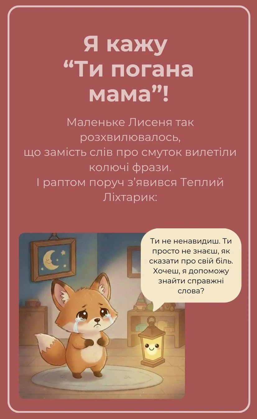 Я кажу: ти погана мама