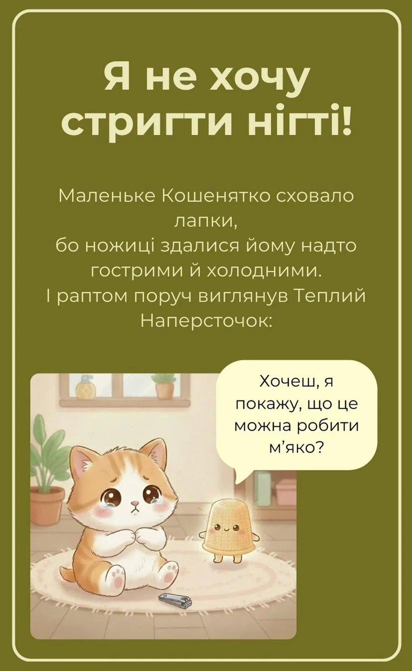 Я не хочу стригти нігті