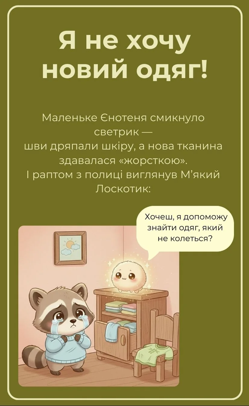 Я не хочу новий одяг